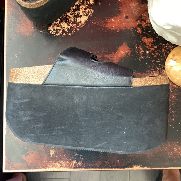 Vintage YRU Shoes EVEREST Double buckle Strap Extreme Platform Sandal 2012 5 - Picture 11 of 16